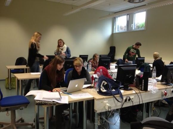 In einem Seminarraum der TAW